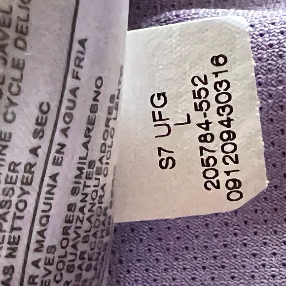 Nike Golf Polo Shirt - Lilac Purple Short Sleeve - Picture 5 of 5